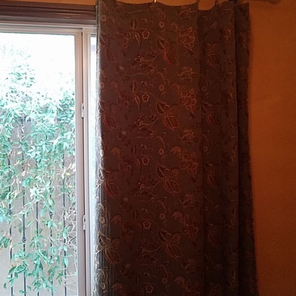 Curtains with rods! Great Condition! - Picture 3 of 3